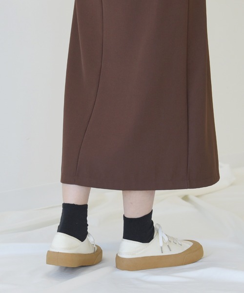 NOFALL(ノーフォール)の「厚底ラバーソールスニーカー(スニーカー・レディース・ベージュ・LL/M/L/S)」の4枚目の写真