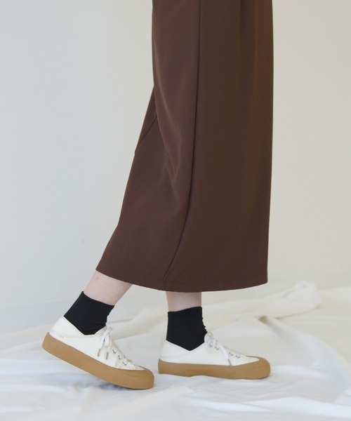 NOFALL(ノーフォール)の「厚底ラバーソールスニーカー(スニーカー・レディース・ベージュ・LL/M/L/S)」の5枚目の写真