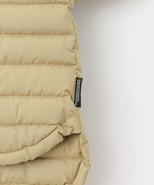 Traditional Weatherwear（トラディショナルウェザーウェア）の「Traditional Weatherwear　ARKLEY LONG DOWN PACKABLE（ダウンジャケット/コート・レディース・ブラック/ベージュ・34）」の17枚目の写真