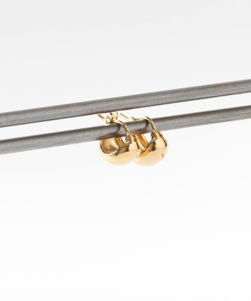 JUICY ROCK（ジューシーロック）の「GP(SV925)/SV925 ボリュームミニフープピアス（ピアス（両耳用）・レディース・ゴールド/シルバー・ONE SIZE）」の10枚目の写真