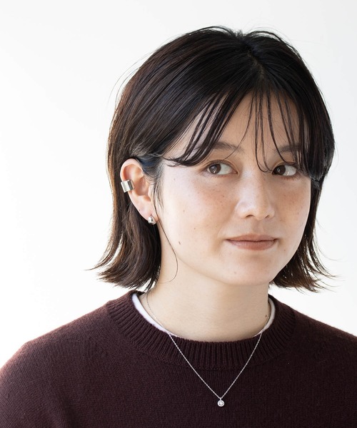 JUICY ROCK（ジューシーロック）の「GP(SV925)/SV925 ボリュームミニフープピアス（ピアス（両耳用）・レディース・ゴールド/シルバー・ONE SIZE）」の14枚目の写真