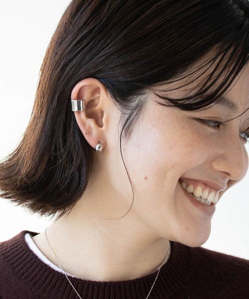 JUICY ROCK（ジューシーロック）の「GP(SV925)/SV925 ボリュームミニフープピアス（ピアス（両耳用）・レディース・ゴールド/シルバー・ONE SIZE）」の16枚目の写真