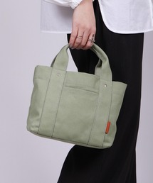 Bermosa（ベルモサ）の「【仕切り付き】キャンバス ミニトートバッグ ランチバッグ（トートバッグ）」