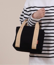 Bermosa（ベルモサ）の「【仕切り付き】キャンバス ミニトートバッグ ランチバッグ（トートバッグ）」