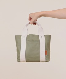 Bermosa（ベルモサ）の「【仕切り付き】キャンバス ミニトートバッグ ランチバッグ（トートバッグ）」