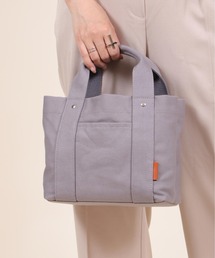 Bermosa（ベルモサ）の「【仕切り付き】キャンバス ミニトートバッグ ランチバッグ（トートバッグ）」