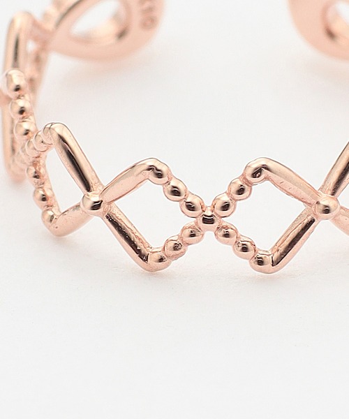 ESTELLE（エステール）の「K10 ピンクゴールド イヤーカフ ESTELLE/エステール（イヤーカフ・レディース・ピンクゴールド・-）」の4枚目の写真