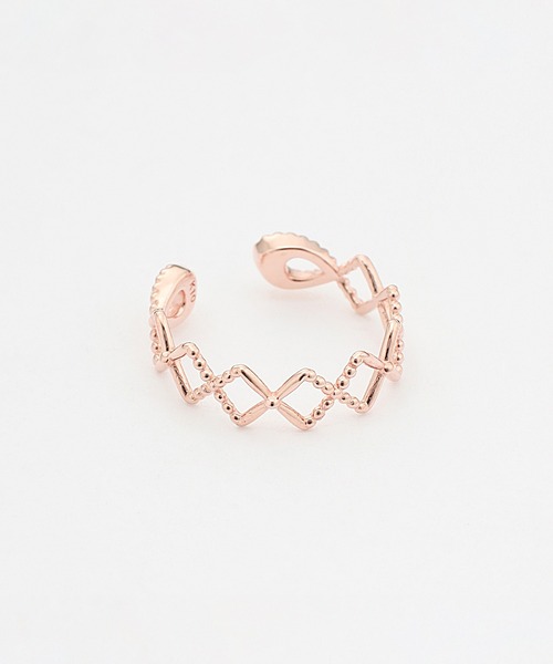 ESTELLE（エステール）の「K10 ピンクゴールド イヤーカフ ESTELLE/エステール（イヤーカフ・レディース・ピンクゴールド・-）」の2枚目の写真