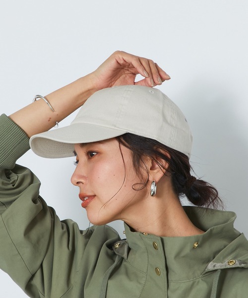 RIVE DROITE(リヴドロワ)の「コットンキャップ(キャップ・レディース・ベージュ/グリーン・FREE)」の14枚目の写真