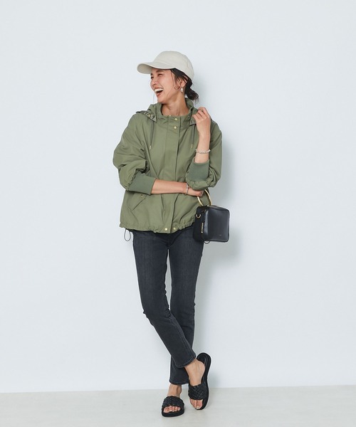 RIVE DROITE(リヴドロワ)の「コットンキャップ(キャップ・レディース・ベージュ/グリーン・FREE)」の5枚目の写真