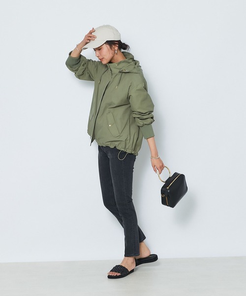 RIVE DROITE(リヴドロワ)の「コットンキャップ(キャップ・レディース・ベージュ/グリーン・FREE)」の7枚目の写真