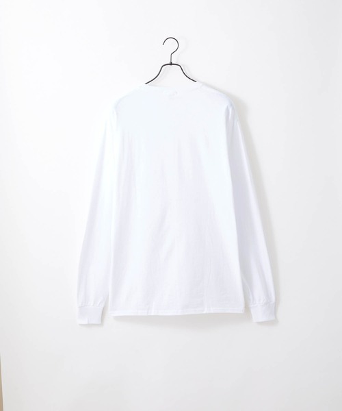 FRUIT OF THE LOOM（フルーツオブザルーム）の「FRUIT OF THE LOOM / フルーツオブザルーム ベーシック クルーネック 長袖Tシャツ（Tシャツ/カットソー・メンズ・ピンク/ケリー/ロイヤルブルー/ホワイト/ネイビー/ダークベージュ/パープル/チャコール/グリーン/ブラック/マルーン/ブラウン/ヘザーグレー・L/M/S/XL）」の15枚目の写真