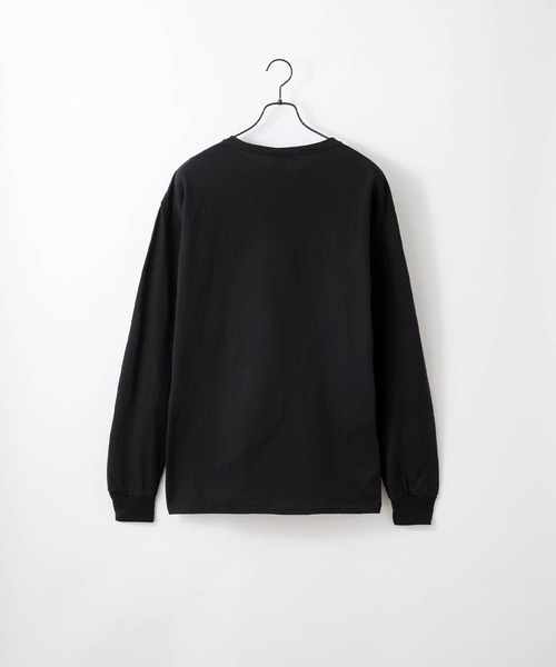 FRUIT OF THE LOOM（フルーツオブザルーム）の「FRUIT OF THE LOOM / フルーツオブザルーム ベーシック クルーネック 長袖Tシャツ（Tシャツ/カットソー・メンズ・ピンク/ケリー/ロイヤルブルー/ホワイト/ネイビー/ダークベージュ/パープル/チャコール/グリーン/ブラック/マルーン/ブラウン/ヘザーグレー・L/M/S/XL）」の20枚目の写真