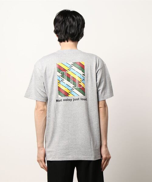 Loudmouth(ラウドマウス)の「LOUDMOUTH/ラウドマウス ゴルフウェア ブランドロゴ グラフィック プリント 5.6オンス ヘビーウェイト 半袖 Tシャツ(Tシャツ/カットソー・メンズ・ブラック/グレー/ホワイト×ピンク/カモフラージュ・XXL/L/LL/M/XL)」の8枚目の写真