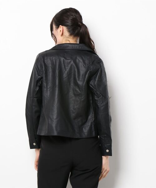 ROSE BUD（ローズバッド）の「８２１１５００２（ライダースジャケット・レディース・ブラック・FREE）」の3枚目の写真