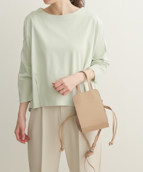 新品タグ付　かぐれ　コットンVガゼットプルオーバー　カットソー　アーバンリサーチ Amazon | [アーバンリサーチ ドアーズ] tシャツ コットンバックタック7