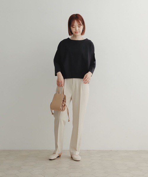 「URBAN RESEARCH DOORS」 7分袖ブラウス MEDIUM オフホワイト レディース URBAN RESEARCH DOORS 「URBAN DOORS」 長袖ブラウス MEDIUM