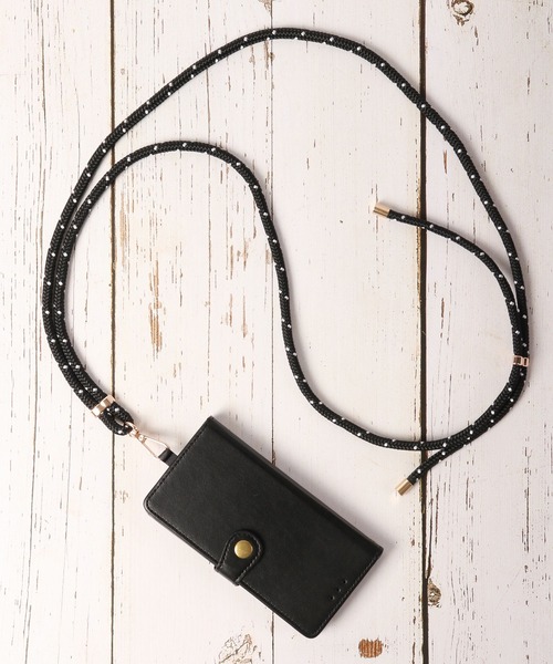 Ree&Mee（リーアンドミー）の「Ree＆Mee 長さ調整可  クライミング ロープ スマホ ショルダー ストラップ アウトドア キャンプ モバイル ストラップ（スマホグッズ・レディース・レッド/オレンジ系その他/イエロー系その他/ピンク系その他/グリーン/ブルー系その他/オレンジ系その他2/ブラウン系その他/ライトグリーン/パープル系その他/レインボー/ベージュ/レッド系その他/ピンク/ゴールド/ワイン/イエロー/オレンジ/グリーン系その他/レッド系その他2/ブラック/シルバー/ブラック系その他2/エメラルド/ネイビー/ブラック系その他/グレー系その他/ブルー系その他2・FREE）」の2枚目の写真