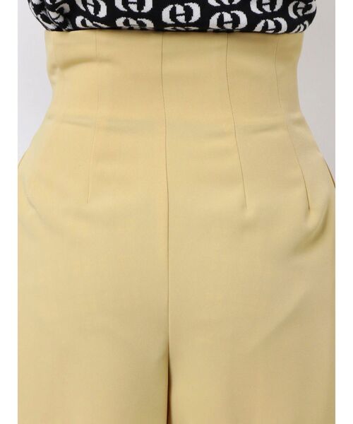 EMODA（エモダ）の「ハイウエストショートパンツ（その他パンツ・レディース・ブラック/アイボリー/イエロー・MEDIUM/SMALL）」の12枚目の写真