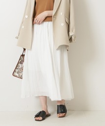 Spick & Span | ワッシャークロスシアースカート(スカート)