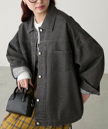 BONLECILL（ボンルシール）の「ルーズデニムジャケット/Gジャン（デニムジャケット）」