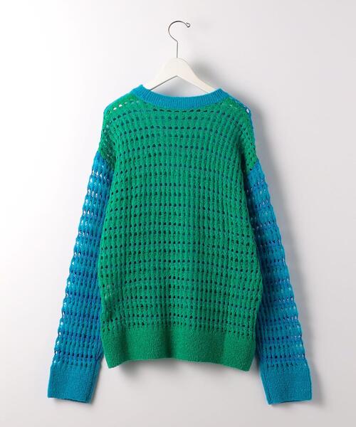 ANDERSSON BELL(アンダースンベル)の「<Andersson Bell> BLEEN KNIT CREW NECK/ニット(ニット/セーター・メンズ・ロイヤルブルー・L/M)」の2枚目の写真