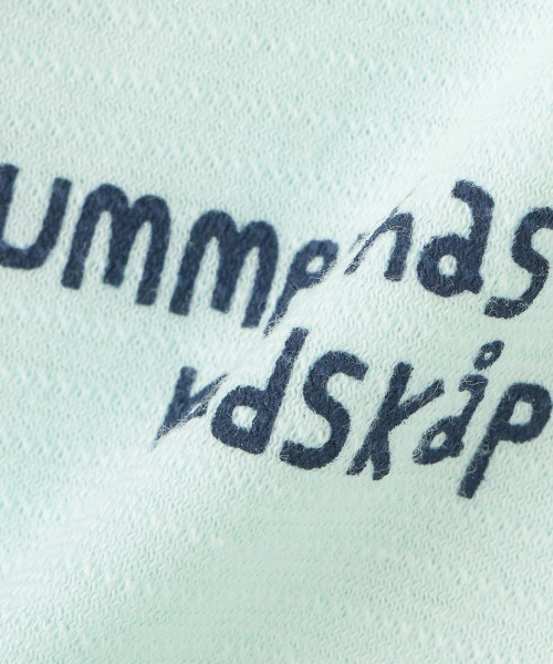 kladskap(クレードスコープ)の「異素材切替くじら半袖Tシャツ(Tシャツ/カットソー・キッズ・サックスブルー/オフホワイト・90cm/120cm/100cm/110cm/130cm)」の6枚目の写真