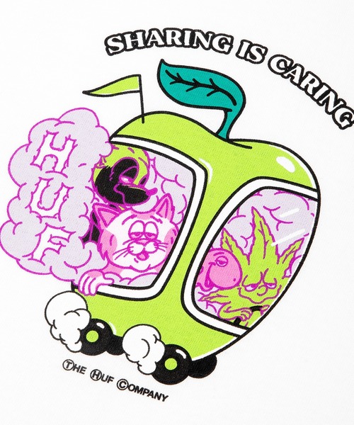 HUF X 420 コレクション SHARING IS CARING Tシャツ 送料関税込 楽天市場】ハフ HUF Tシャツ 半袖 メンズ シェアリング イズ