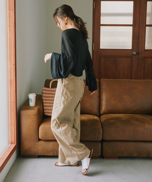 Fashion Letter（ファッションレター）の「2wayボレロuvカーディガン（カーディガン/ボレロ・レディース・ホワイト/ブラック/グレー/ネイビー・FREE）」の6枚目の写真