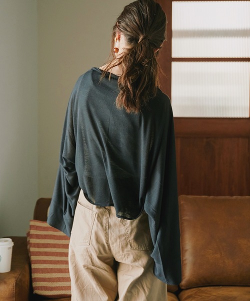 Fashion Letter（ファッションレター）の「2wayボレロuvカーディガン（カーディガン/ボレロ・レディース・ホワイト/ブラック/グレー/ネイビー・FREE）」の11枚目の写真