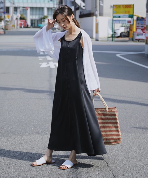 Fashion Letter（ファッションレター）の「2wayボレロuvカーディガン（カーディガン/ボレロ・レディース・ホワイト/ブラック/グレー/ネイビー・FREE）」の12枚目の写真