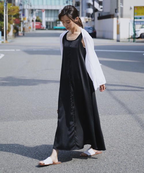 Fashion Letter（ファッションレター）の「2wayボレロuvカーディガン（カーディガン/ボレロ・レディース・ホワイト/ブラック/グレー/ネイビー・FREE）」の17枚目の写真