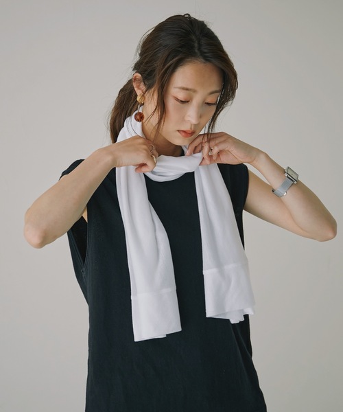 Fashion Letter（ファッションレター）の「2wayボレロuvカーディガン（カーディガン/ボレロ・レディース・ホワイト/ブラック/グレー/ネイビー・FREE）」の20枚目の写真