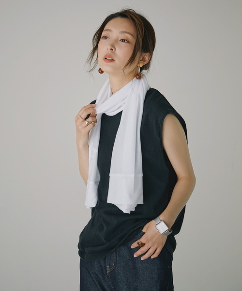 Fashion Letter（ファッションレター）の「2wayボレロuvカーディガン（カーディガン/ボレロ・レディース・ホワイト/ブラック/グレー/ネイビー・FREE）」の21枚目の写真