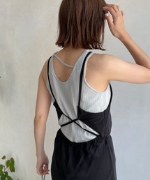 【WEB限定】ランダムリブデザインタンク