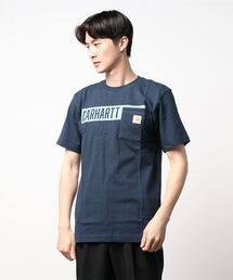 Carhartt（カーハート）の「【Carhartt】（UN）HEAVYWEIGHT S/S LOGO CAMO TEE（Tシャツ/カットソー・メンズ）」