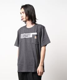 Carhartt(J[n[g)́yCarharttziUNjHEAVYWEIGHT S/S LOGO CAMO TEE(TVc/Jbg\[)