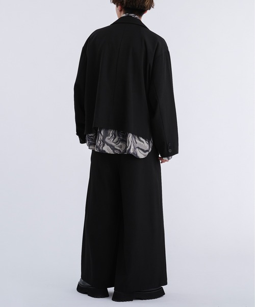 Ellno Loset（エルノロゼット）の「ハカマタックワイドパンツ（その他パンツ・メンズ・ブラック/ライトベージュ/パープル/ダークブルー/ブルーグレー/グレイッシュベージュ/アイボリー・SMALL/MEDIUM/LARGE）」の21枚目の写真