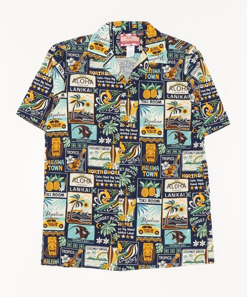 PARKS TOKYO SELECT（パークストウキョウセレクト）の「【RJC】（UN）BROADCLOTH TRADITIONAL ALOHA SHIRT（シャツ/ブラウス・メンズ・A/E/F/M/R/O/C/D/I/J/K/G/L/H/P/Q/B/N・MEDIUM/LARGE/SMALL）」の3枚目の写真