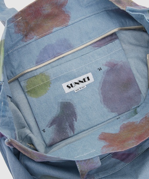 SUNNEI(スンネイ)の「SHOPPER(トートバッグ・メンズ・ブルー系その他・ONE SIZE)」の3枚目の写真
