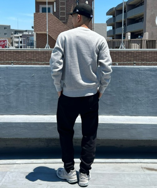 Champion(チャンピオン)の「CHAMPION/チャンピオン 無地 スウェットパンツ/コットンUSA 裏起毛 ジョガーパンツ C3-W206(スウェットパンツ・メンズ・グレー/ブラック・L/M/XL/XXL)」の9枚目の写真