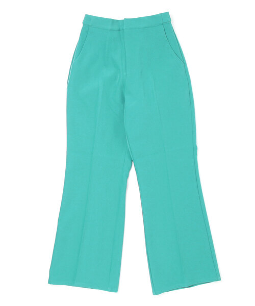 BEAMS HEART(ビームスハート)の「BEAMS HEART / セミフレア パンツ(スラックス・レディース・ブラック/オレンジ/グリーン・SMALL/MEDIUM)」の12枚目の写真