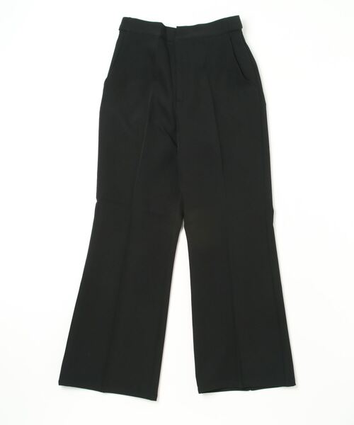BEAMS HEART(ビームスハート)の「BEAMS HEART / セミフレア パンツ(スラックス・レディース・ブラック/オレンジ/グリーン・SMALL/MEDIUM)」の7枚目の写真