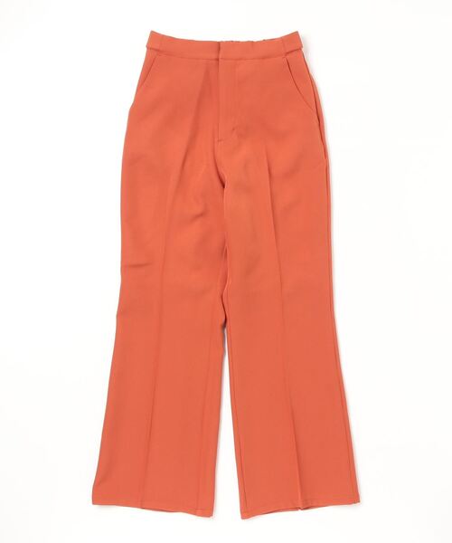 BEAMS HEART(ビームスハート)の「BEAMS HEART / セミフレア パンツ(スラックス・レディース・ブラック/オレンジ/グリーン・SMALL/MEDIUM)」の15枚目の写真