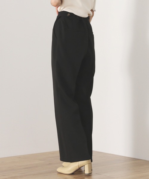BEAMS HEART(ビームスハート)の「BEAMS HEART / セミフレア パンツ(スラックス・レディース・ブラック/オレンジ/グリーン・SMALL/MEDIUM)」の16枚目の写真