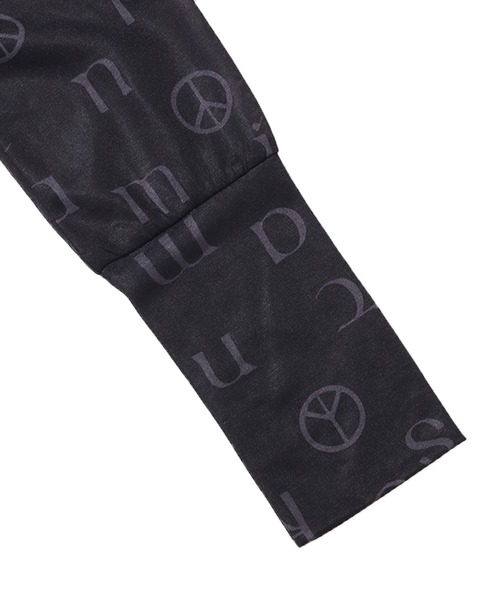 atmos pink（アトモスピンク）の「atmos pink 総柄 シースルートップス / アトモスピンク ソウガラ シースルートップス（その他トップス・レディース・ブラック/ベージュ/ピンク・S/M）」の12枚目の写真