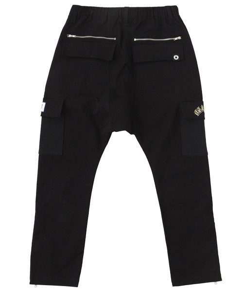 EXAMPLE（エグザンプル）の「EXAMPLE CLIMBING SARUEL CARGO PANTS（カーゴパンツ・メンズ・ブラック/グレイッシュベージュ・M/L/XL）」の3枚目の写真