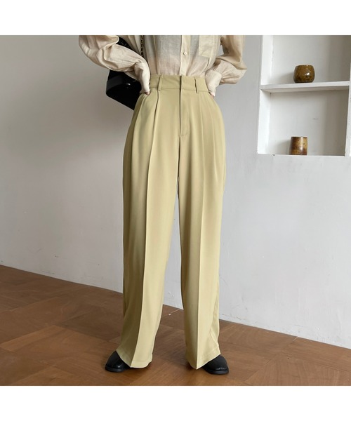 Banner Barrett（バナーバレット）の「カラータックスラックス（スラックス・レディース・ブルー/ライトグリーン/ナチュラル・SMALL/MEDIUM/LARGE/S/M/L）」の11枚目の写真