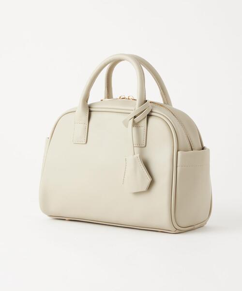 green label relaxing(グリーンレーベルリラクシング)の「マストハブ ボストン 2WAY バッグ(ショルダーバッグ・レディース・モカ/クリーム/ブラック/ケリー・FREE)」の14枚目の写真