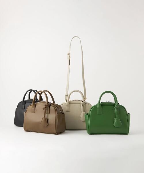 green label relaxing(グリーンレーベルリラクシング)の「マストハブ ボストン 2WAY バッグ(ショルダーバッグ・レディース・モカ/クリーム/ブラック/ケリー・FREE)」の22枚目の写真
